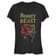 Aperçu: Disney - La Belle et la Bête - Belle Beauty And The Beast - Femme T-shirt - Noir - Devant