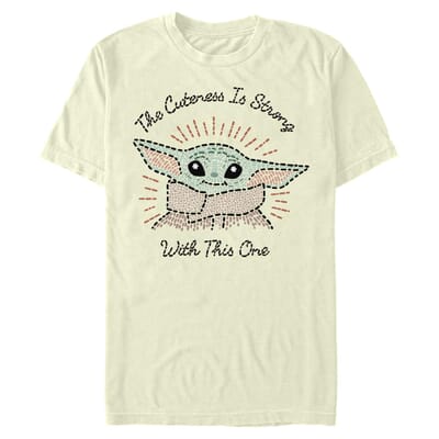 Star Wars - The Mandalorian - L'Enfant Stitch - Homme T-shirt