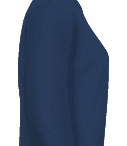 Je Rêve D’un Noël Blanc - Sweatshirt Femme - Bleu marine - Droit