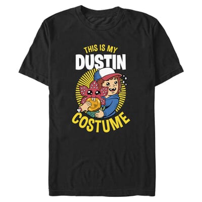 Netflix - Stranger Things - Dustin Costume - Halloween - Homme T-shirt