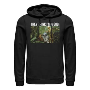 Star Wars - Skupina C3PO God - Unisex Sweat à capuche - Noir - Devant