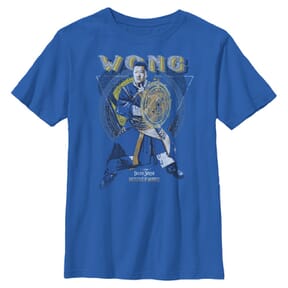 Marvel - Doctor Strange - Wong Sorcerer - Enfant T-shirt - Bleu royal - Devant