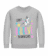 Aperçu: I Don't Believe In Santa Claus - Sweatshirt Enfant - Gris chiné - Devant