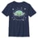 Aperçu: Star Wars - The Mandalorian - The Child Snow Child - Christmas - Enfant T-shirt - Bleu marine - Devant