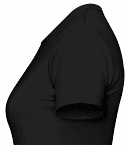 Star Wars - Obi-Wan Kenobi - Obi-Wan Kenobi Kenobi Paint - Femme T-shirt - Noir - Gauche