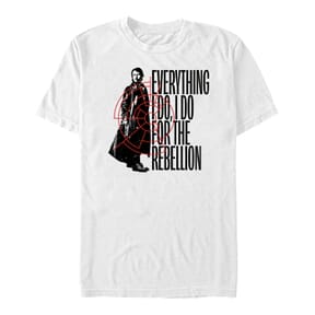 Star Wars - Andor - Cassian Andor Everything for the Rebellion - Homme T-shirt - Blanc - Devant