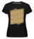 Aperçu: Hustel Hustle Hustle -  T-shirt Shirtinator femme - Noir - Devant