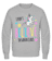 Aperçu: I Don't Believe In Santa Claus - Sweatshirt Homme - Gris chiné - Vorn
