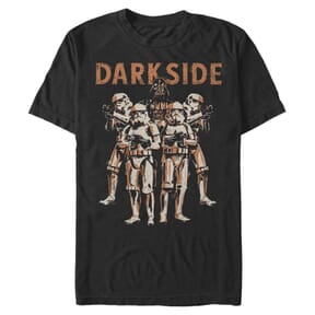 Star Wars - Vader & Troopers Standing Room Only - Homme T-shirt - Noir - Devant