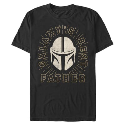 Star Wars - The Mandalorian - Mandalorien Mando Dad Helmet - Father's Day - Homme T-shirt