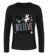 Aperçu: I Don't Believe In Santa Claus - T-shirt à manches longues standard Femme - Noir - Devant