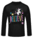 Aperçu: I Don't Believe In Santa Claus - T-shirt à manches longues standard Homme - Noir - Devant