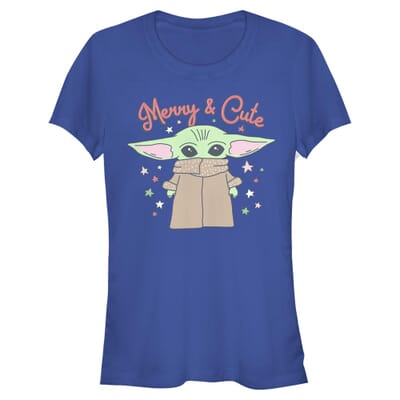 Star Wars - The Mandalorian - L'Enfant Merry and Cute - Christmas - Femme T-shirt