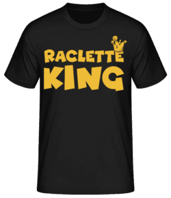 Raclette King - T-shirt standard Homme - Noir - Devant