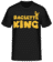 Aperçu: Raclette King - T-shirt standard Homme - Noir - Devant