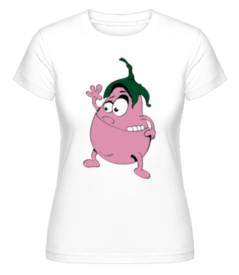 Aubergine Folle ·  T-shirt Shirtinator femme