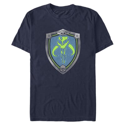 Star Wars - The Mandalorian - Symbole Mando Shield - Homme T-shirt