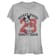 Aperçu: Disney - Mickey Mouse - Mickey Mouse Varsity Mouse - Femme T-shirt - Gris chiné - Devant