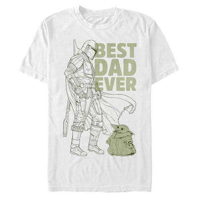 Star Wars - The Mandalorian - Mando et l'Enfant Best Guardian - Father's Day - Homme T-shirt