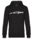 Aperçu: 'McLaren 600LT' Silhouette - Sweat à capuche premium Unisexe - Noir - Devant