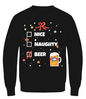 Nice Naughty Beer · Sweatshirt Homme
