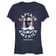 Aperçu: Marvel - Falcon et le soldat de l'hiver - Falcon Caps Inspiration - Femme T-shirt - Bleu marine - Devant
