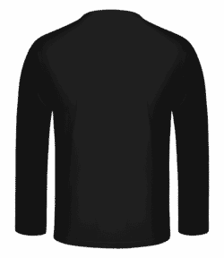 Merry Drunk I Am  Christmas - T-shirt à manches longues standard Homme - Noir - Derrière