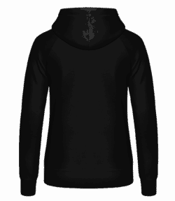 My Hair My Choice - Sweat à capuche Femme - Noir - Derrière