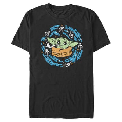 Star Wars - The Mandalorian - L'Enfant Frog Spiral - Homme T-shirt