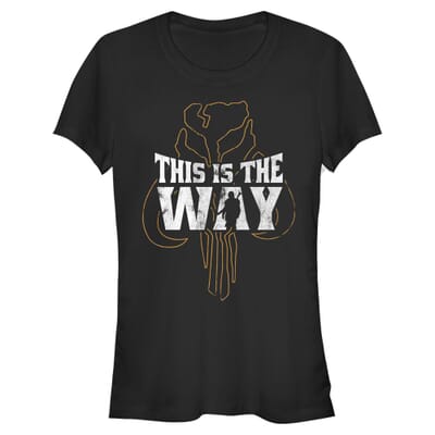 Star Wars - The Mandalorian - Texte Way - Femme T-shirt
