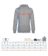 Aperçu: Netflix - Stranger Things - Skupina Into the UpsideDown - Unisex Sweat à capuche - Tableau des tailles