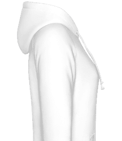 Drapeau mûré Iran - Sweat à capuche Femme - Blanc - Droit