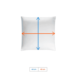 I Have Two Daughters - Cushion - Size chart