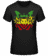 Aperçu: Lion De reggae - T-shirt standard Femme - Noir - Devant