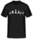 Aperçu: Battement De Coeur Aux échecs - T-shirt standard Homme - Noir - Devant