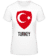 Aperçu: Turkey - T-shirt standard Femme - Blanc - Devant