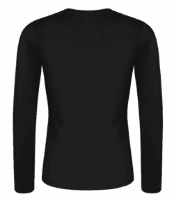 Merry Drunk I Am  Christmas - T-shirt à manches longues standard Femme - Noir - Derrière
