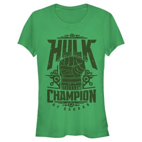 Marvel - Avengers - Hulk Champ - Femme T-shirt - Vert irlandais - Devant