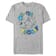 Aperçu: Disney Classics - Mickey Mouse - Donald Duck Cartoon Phooey - Homme T-shirt - Gris chiné - Devant