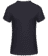 Aperçu: Star Wars - The Mandalorian - The Child Snow Child - Christmas - Femme T-shirt - Bleu marine - Derrière
