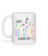 Aperçu: I Don't Believe In Santa Claus - Mug en céramique blanc - Blanc - Derrière