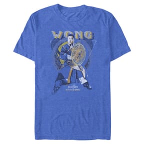 Marvel - Doctor Strange - Wong Sorcerer - Homme T-shirt - Bleu royal chiné - Devant