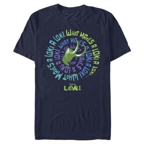 Marvel - Loki - Loki So Many Times - Homme T-shirt - Bleu marine - Devant