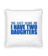 Preview: I Have Two Daughters - Cushion - White - Front