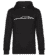 Aperçu: 'Audi e-Tron GT' Silhouette - Sweat à capuche premium Unisexe - Noir - Devant