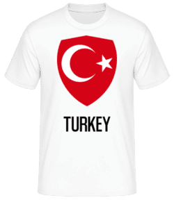 Turkey - T-shirt standard Homme - Blanc - Devant