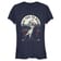 Aperçu: Disney Classics - L'étrange Noël de monsieur Jack - Jack & Sally To Death - Halloween - Femme T-shirt - Bleu marine - Devant