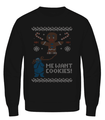 Ugly Cookie Monster · Sweatshirt Homme