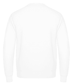 Merry Christmas Pixel Monster - Sweatshirt Homme AWDis - Blanc - Hinten