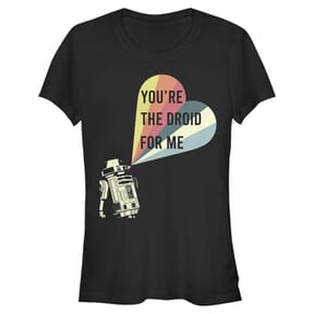 Star Wars - R2-D2 Droid For Me - Femme T-shirt - Noir - Devant